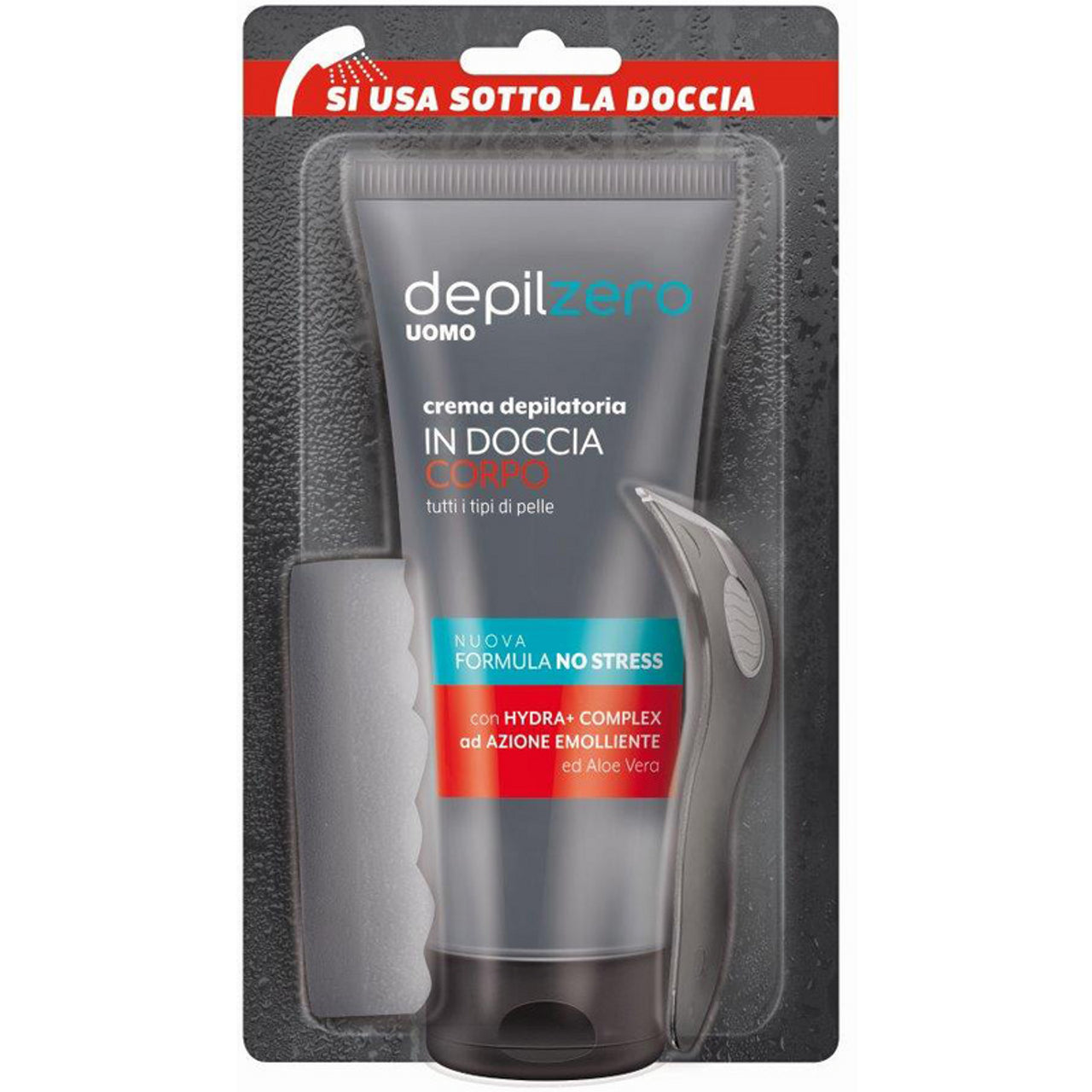 Crema Depilatoria Uomo DEPILZERO