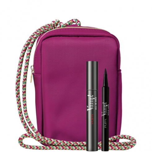 Cofanetto PUPA Mascara All In One + Eyeliner Vamp + Marsupio