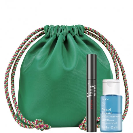 Cofanetto PUPA Mascara All in One + Struccante Bifasico + Bag