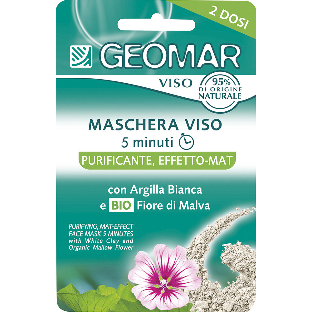 Maschera Viso 2 Dosi GEOMAR