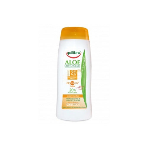 Aloe Crema Solare Assorbimento Rapido 20 SPF EQUILIBRA