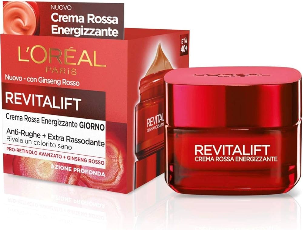 Crema Rossa Giorno Energizzante L'OREAL
