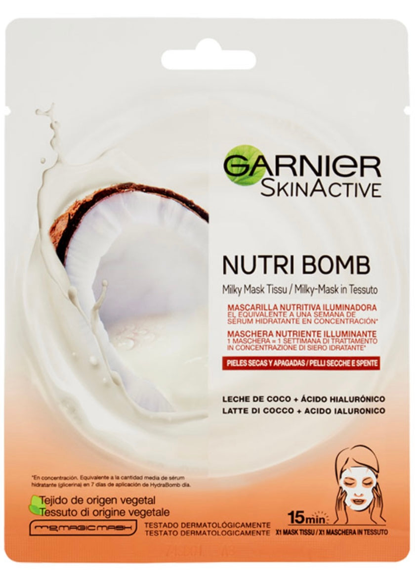 Maschera Viso in Tessuto GARNIER