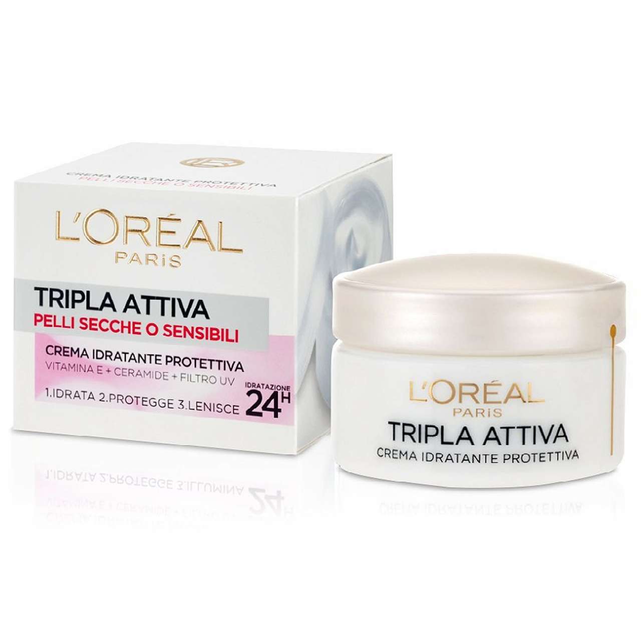 Tripla Attiva Crema Idratante Multi-Protettiva Giorno L'OREAL
