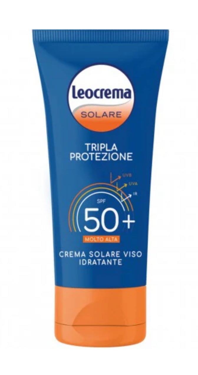 Latte Solare Viso 50+ SPF LEOCREMA
