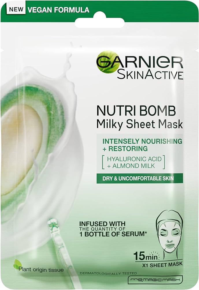 Maschera Viso in Tessuto GARNIER