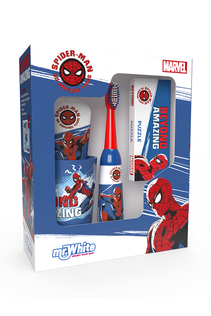 Confezione Oral Care Kit Spider Man MR WHITE
