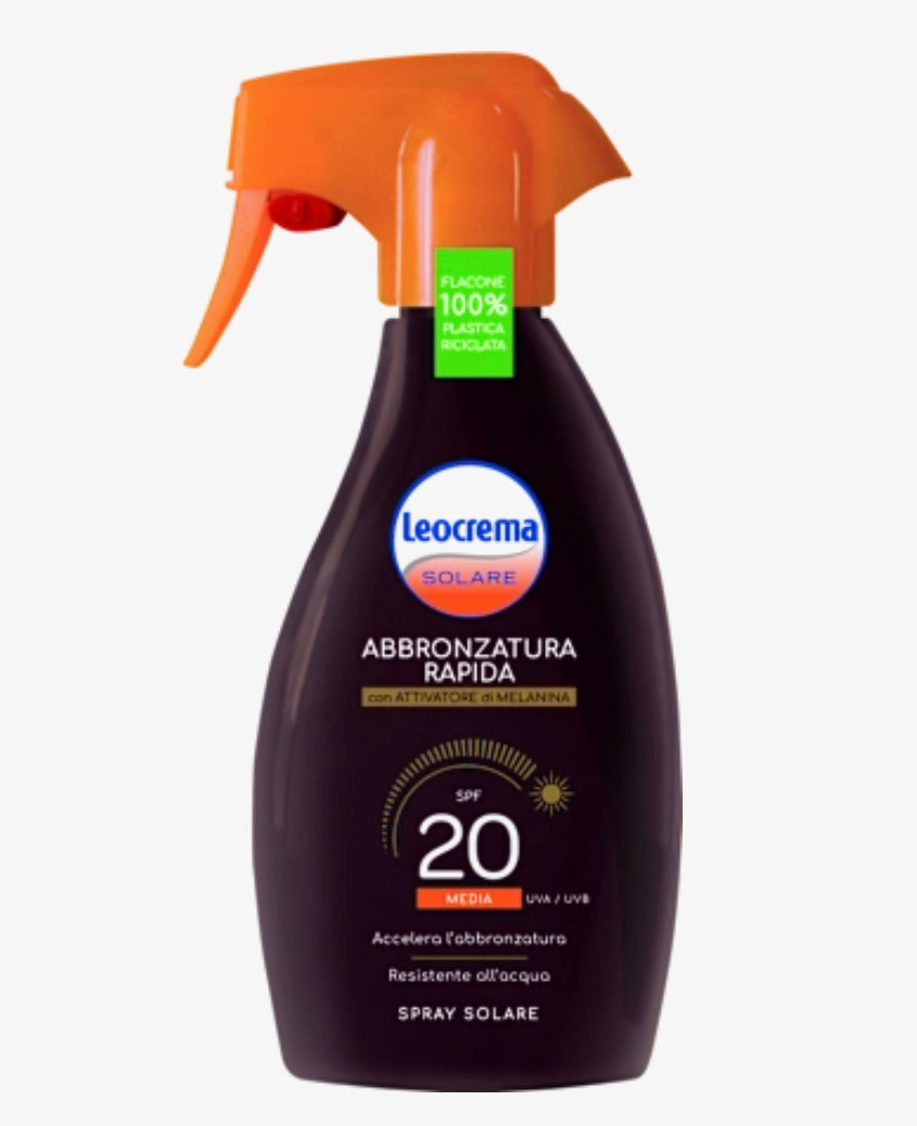 Attivatore Spray Abbronzatura Rapida 20 SPF LEOCREMA