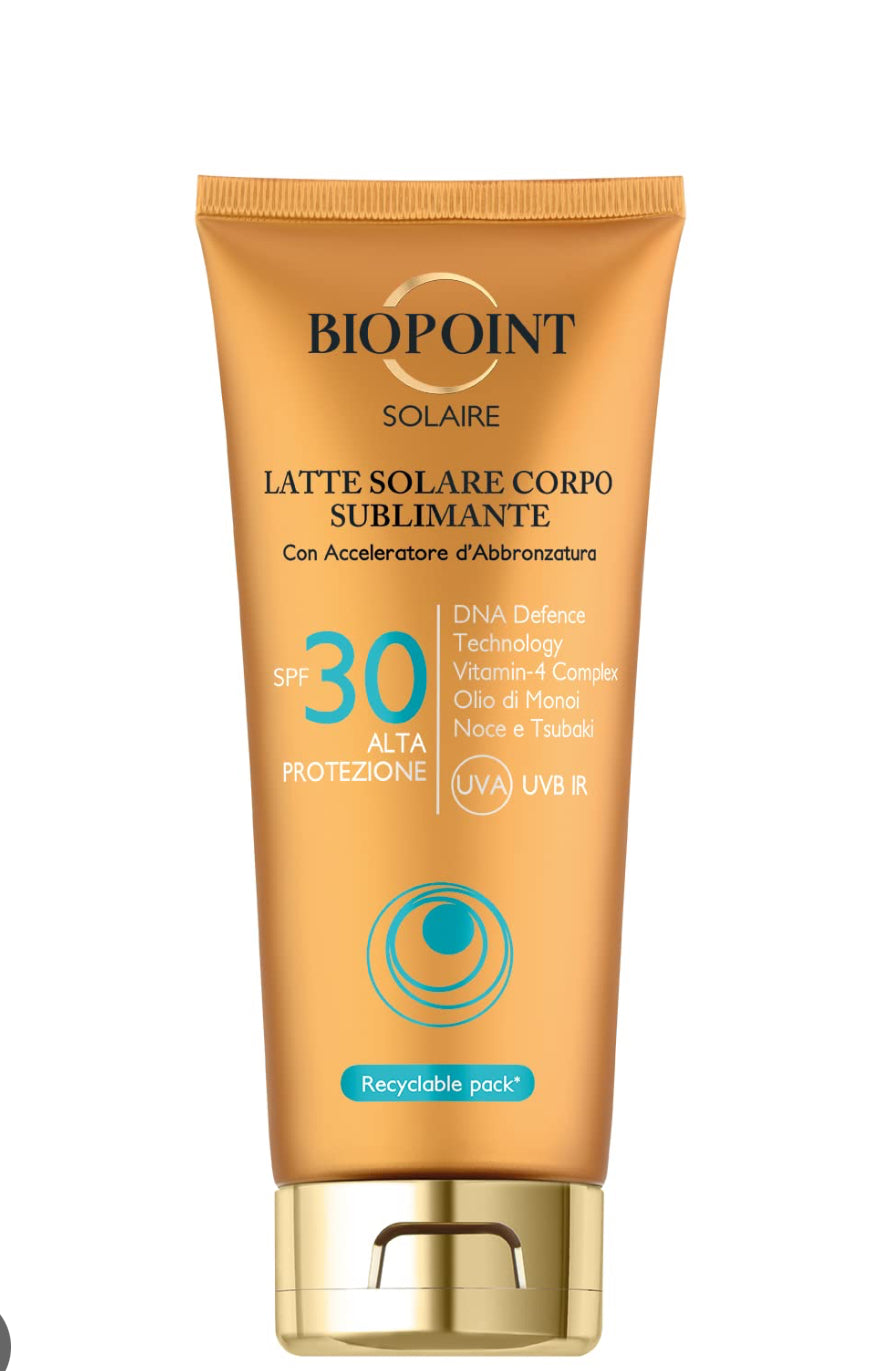 Latte Solare Corpo 30SPF BIO POINT