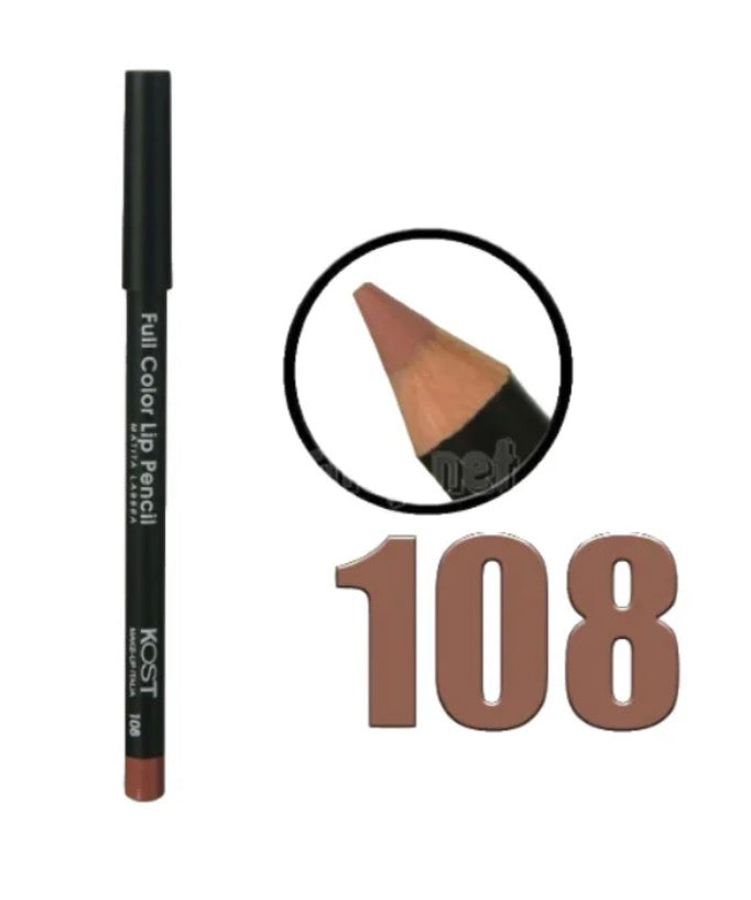 Full Color Lip Pencil Matita Labbra KOST