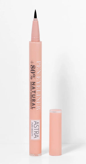 PURE BEAUTY PEN EYELINER - Eyeliner Nero con Punta in Feltro ASTRA