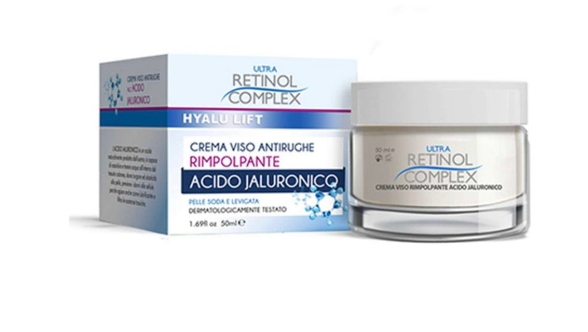 Crema Antirughe Rimpolpante con Acido Ialuronico RETINOL COMPLEX