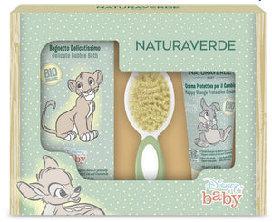 Cofanetto con spazzola NaTURA VERDE BABY