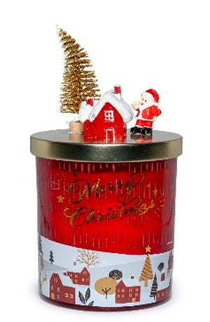 Candela con Coperchio di Natale MERCURY