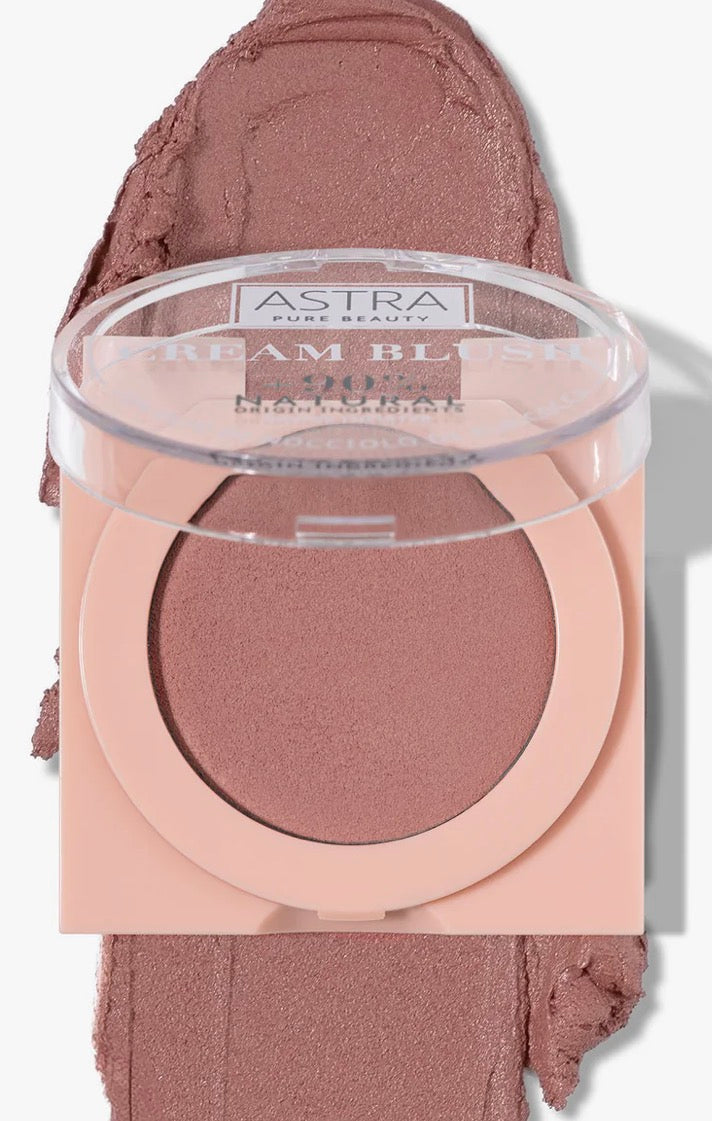 PURE BEAUTY CREAM BLUSH - Blush Cremoso Naturale ASTRA