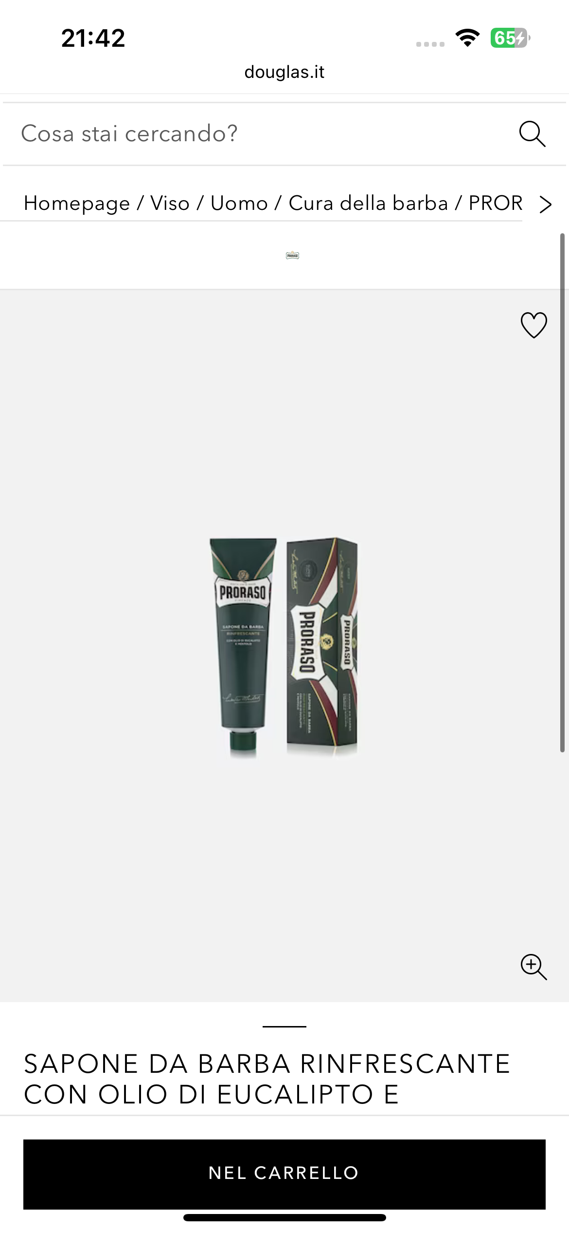 Sapone da Barba PRORASO