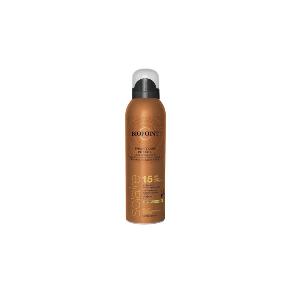 Spray Solare Invisibile 15 SPF BIO POINT