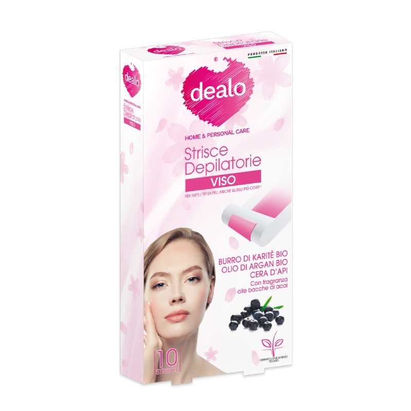Strisce Depilatorie Viso DEALO