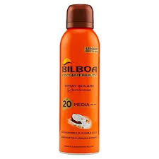 Spray Solare al Cocco 20 SPF BILBOA