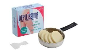 Cera Naturale con Pentolino DEPILISSIMA