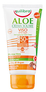 Aloe Crema Solare Viso Anti-Age 50+ EQUILIBRA