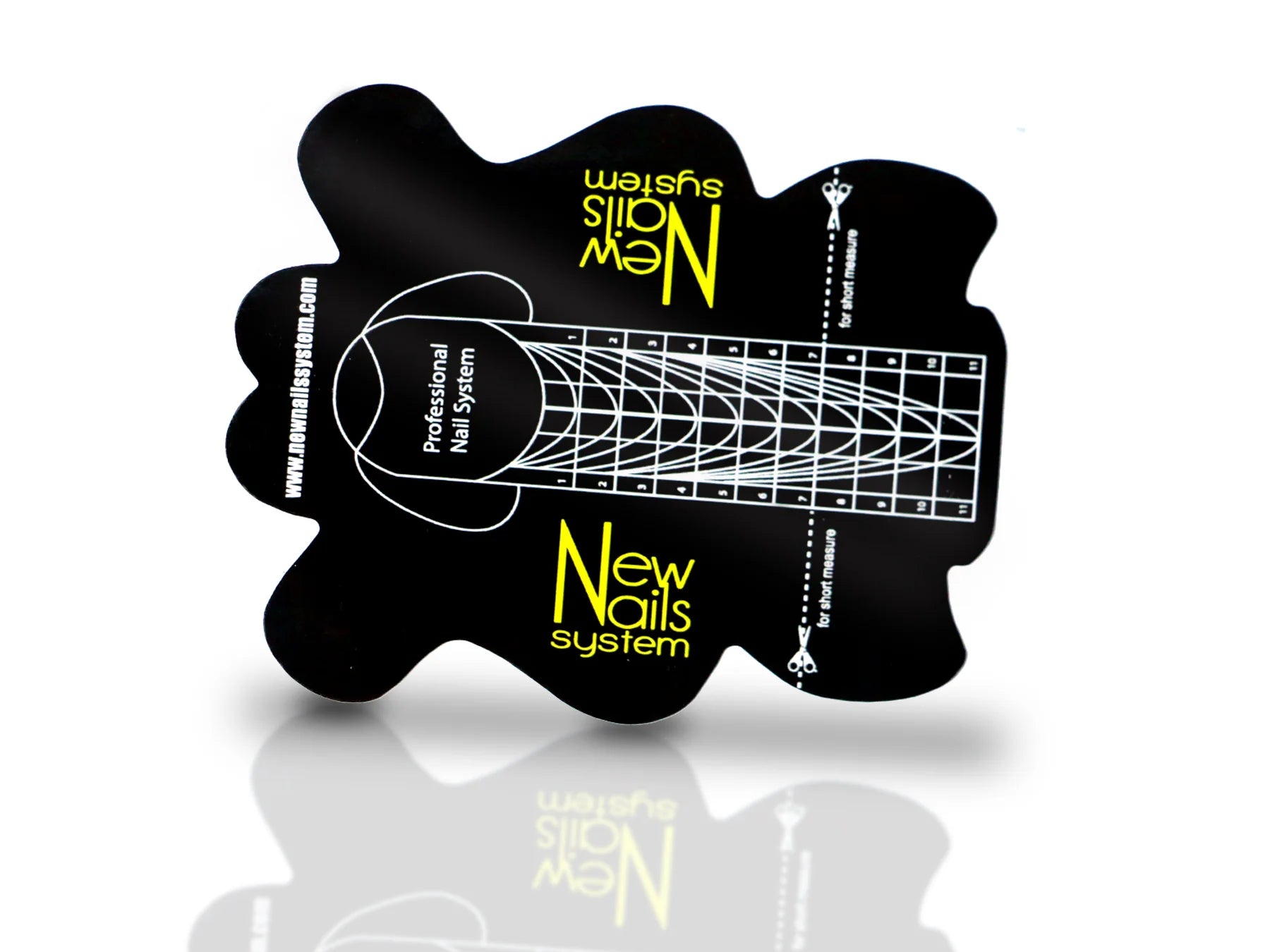 Nail Form Black Paper NEW NAILS SYSTEM