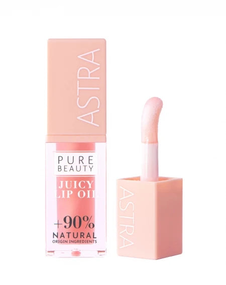 PURE BEAUTY JUICY LIP OIL Olio labbra idratante naturale ASTRA