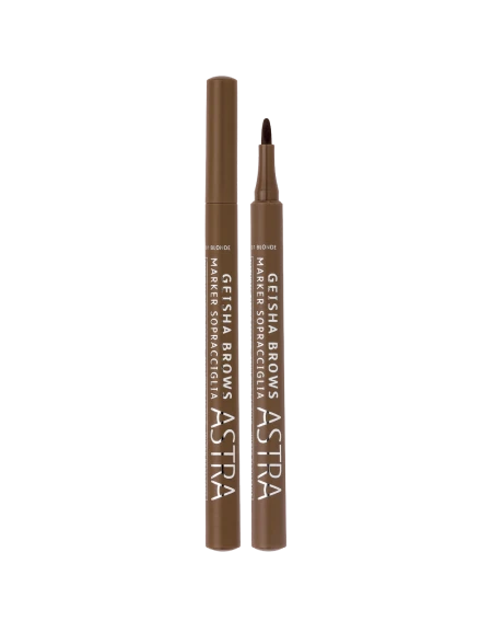 GEISHA BROWS MARKER SOPRACCIGLIA Pennarello definizione e colore sopracciglia ASTRA