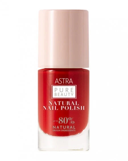 PURE BEAUTY NATURAL NAIL POLISH Smalto unghie naturale ASTRA