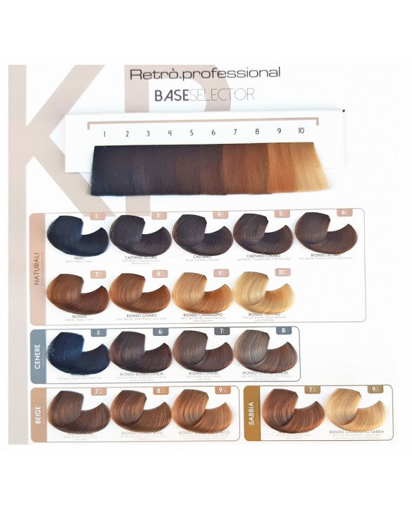 Colorazione in crema per capelli RETRO' PROFESSIONAL